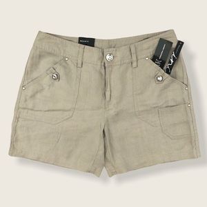 INC INTERNATIONAL CONCEPTS / 💯% LINEN SHORT (4)